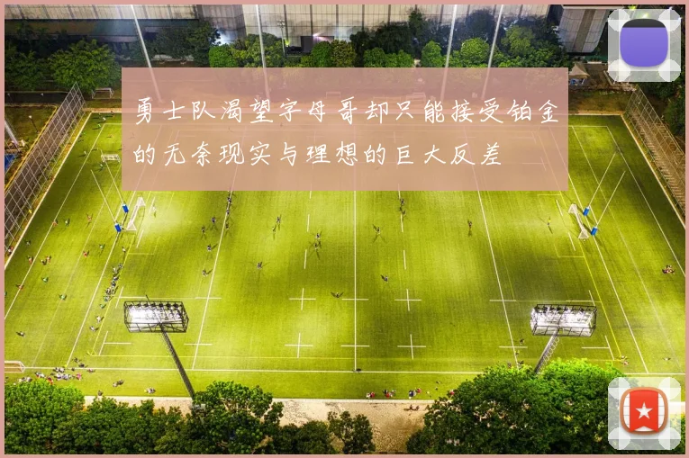 勇士队渴望字母哥却只能接受铂金的无奈现实与理想的巨大反差